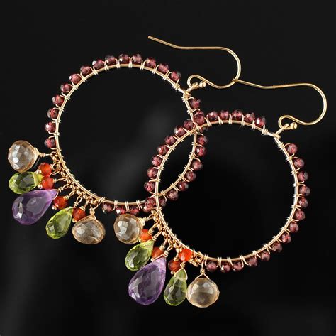 amazon stone earrings|genuine gemstone earrings.